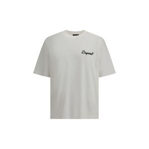 Dsquared² White Cotton Men's T-Shirt